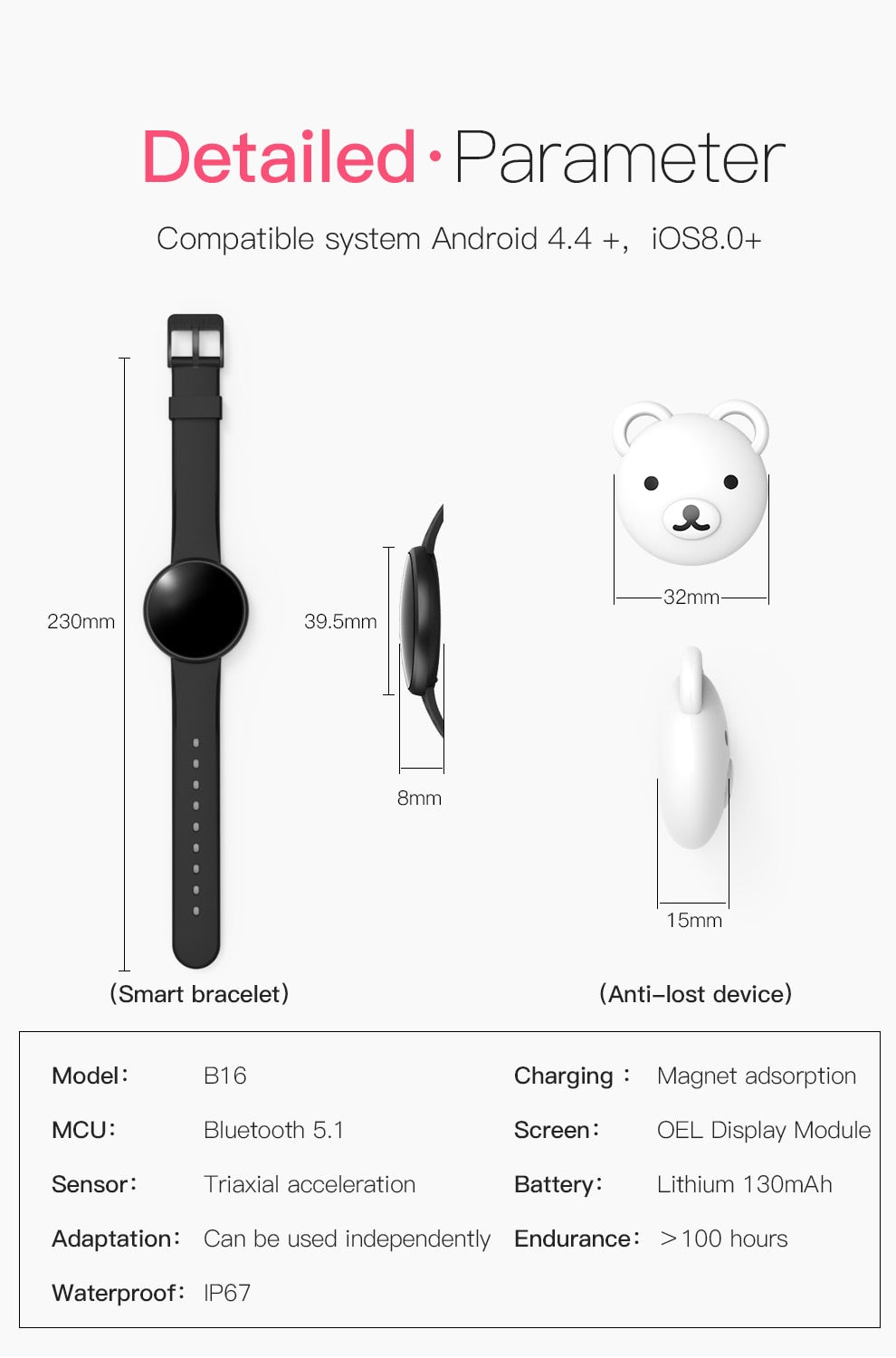 Minimal Design Smart Watch