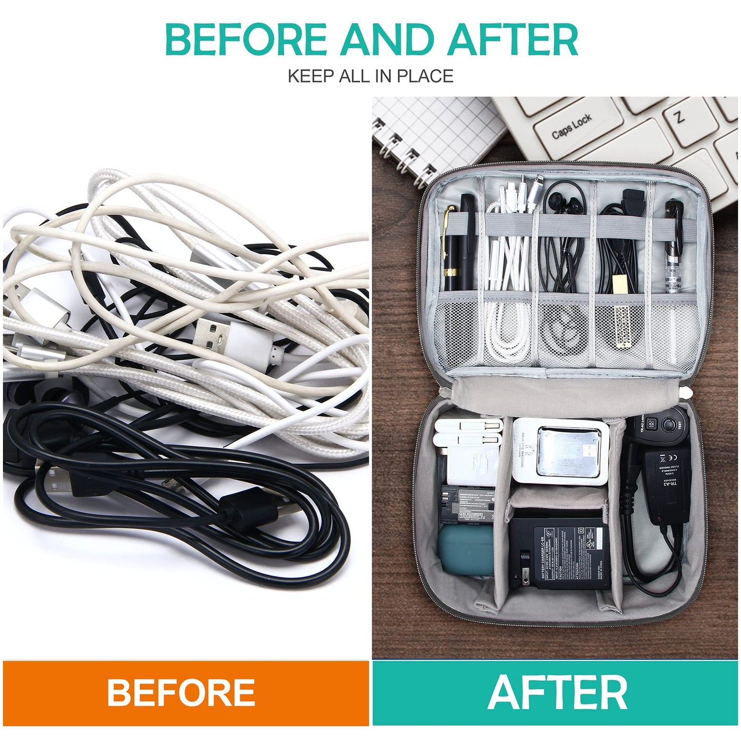 Electronics Organizer Bag