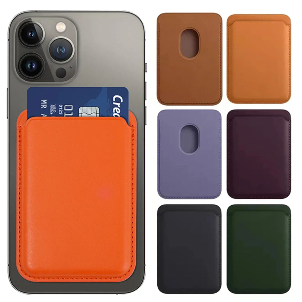Smartphone Magnetic Leather Wallet