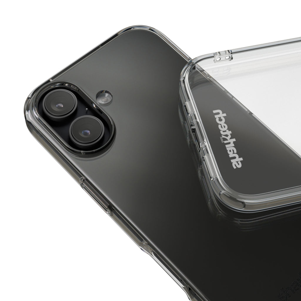 Sharktech Impact-Resistant Clear Protective Case