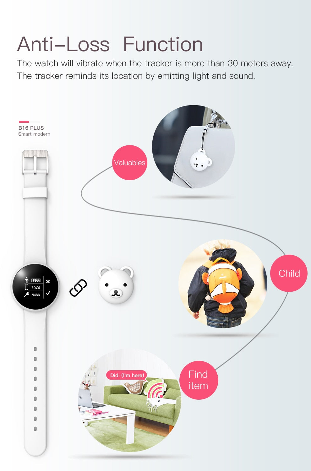 Unify Smartwatch: Social Notifications, Reminders, and Health Tracking.