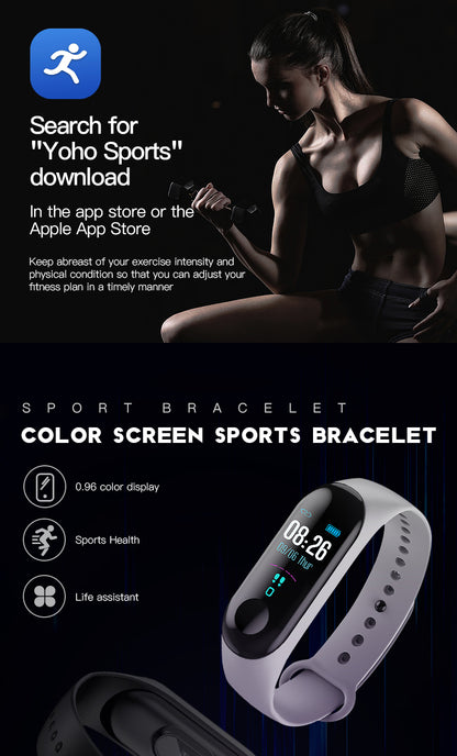 Smart Bracelet With Heart Rate Monitor
