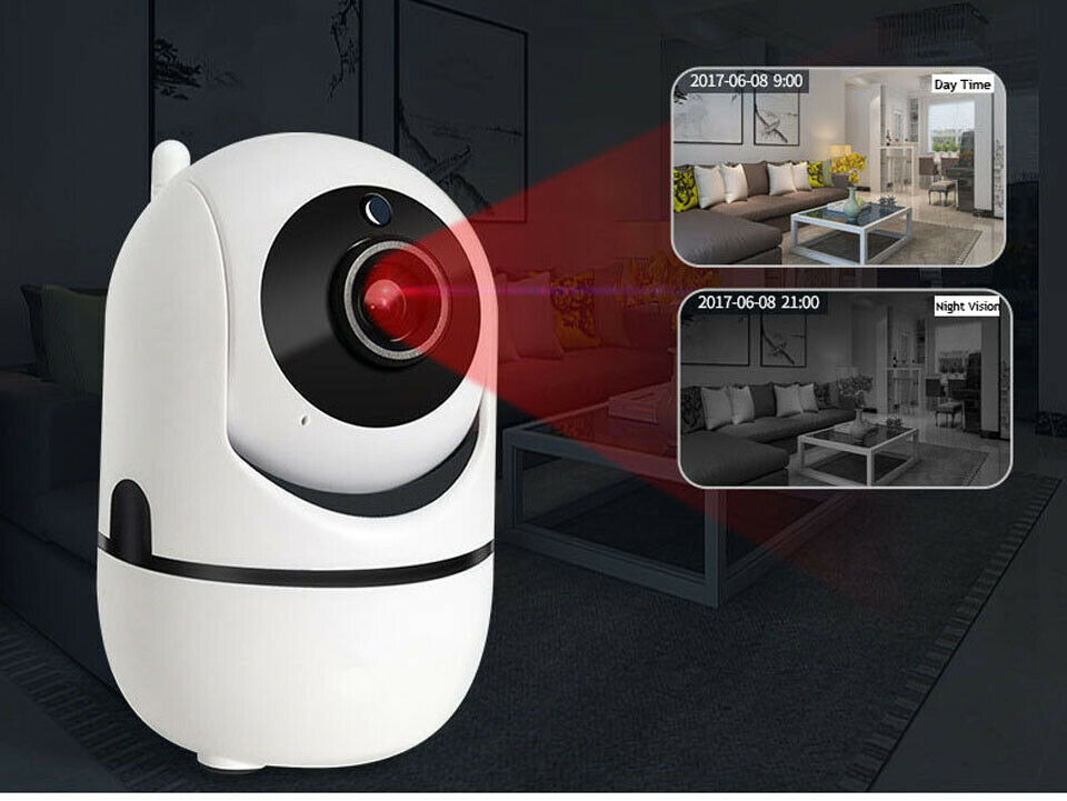 HomeSight 360 Camera: Full HD 1080p WiFi Security with Night Vision.