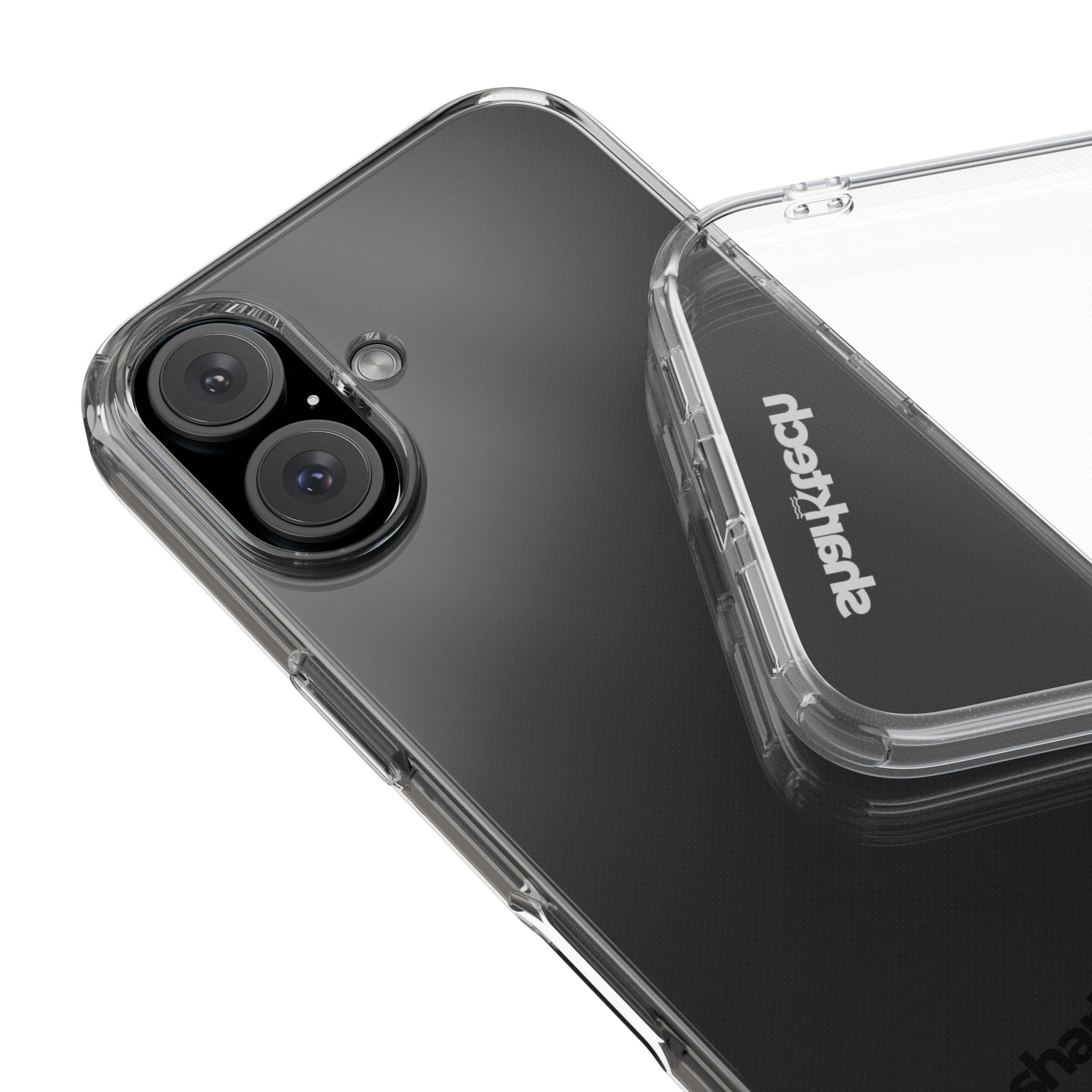 Sharktech Impact-Resistant Clear Protective Case