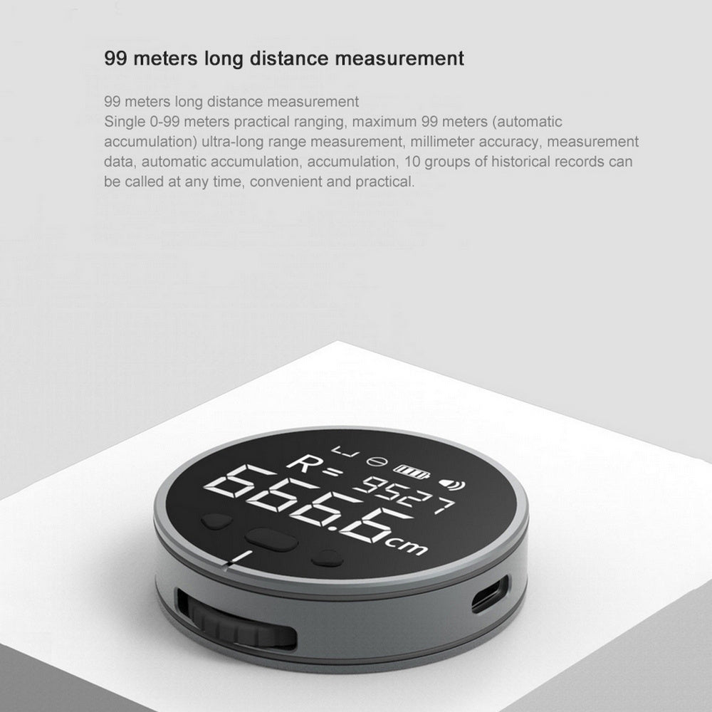 SmartMeasure Pro: Wireless Digital Ruler for Straight & Curved Measuring with Millimeter Precision