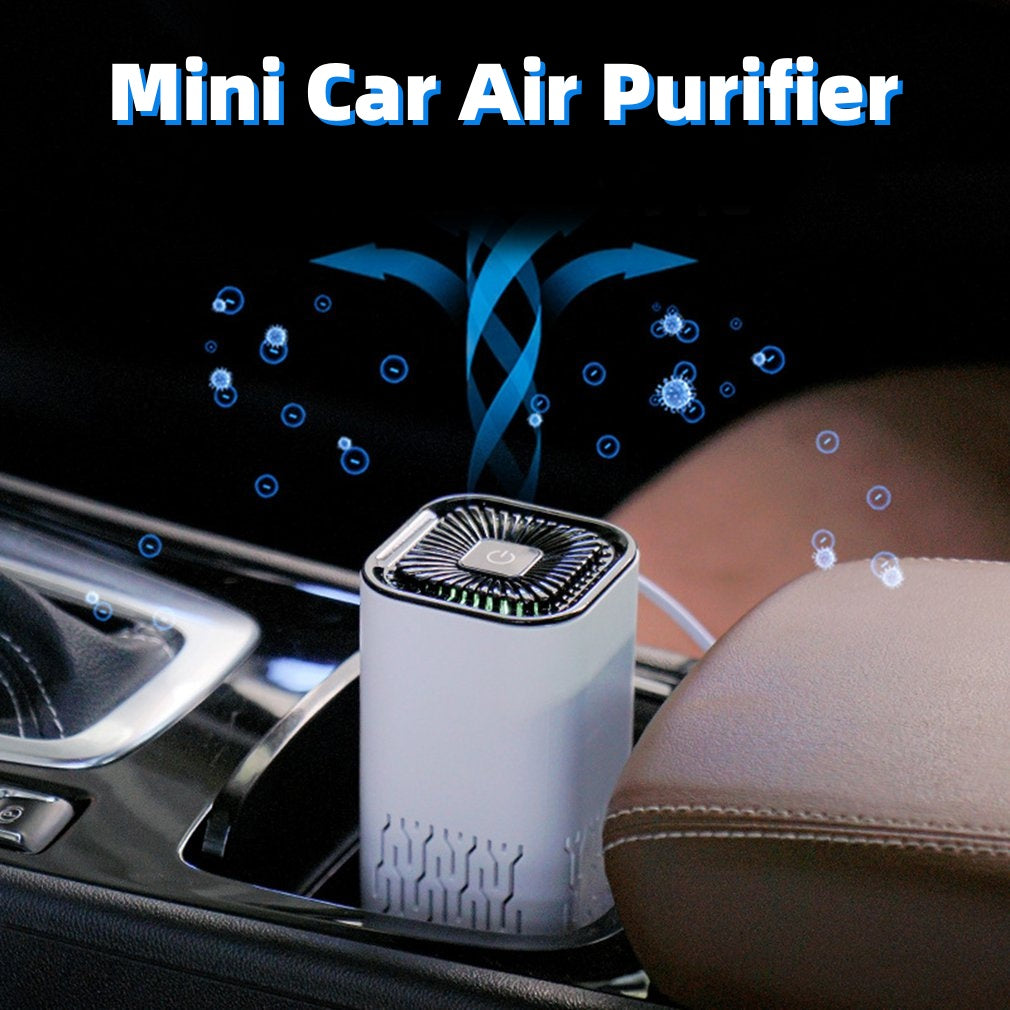 IonX Mini: Portable Negative Ion Air Purifier for Car & Home
